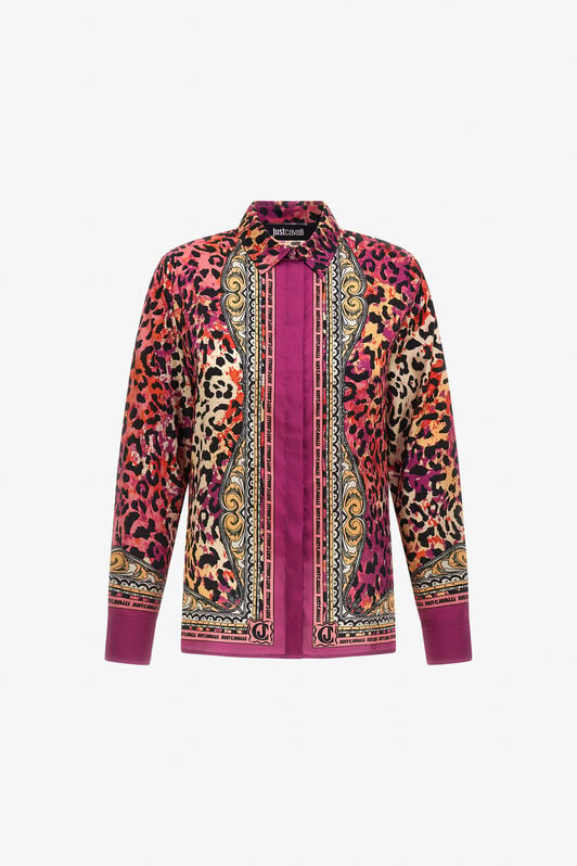 JC Just Cavalli shirt JC Just Cavalli shirt Fucsia SFT103-SF948