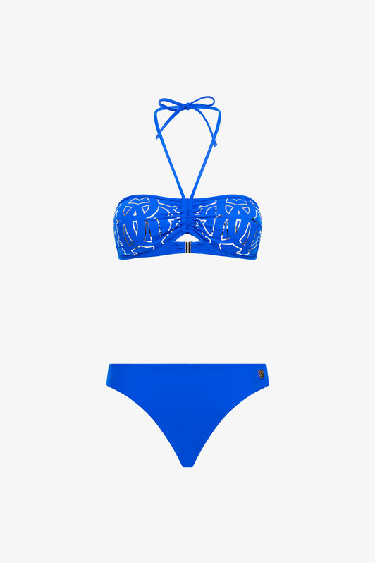RC Blue Logo Monogram RC Bikini BLUE KSW01Y-LL002