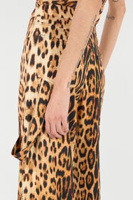 RC Pantalón Con Estampado Jaguar Skin Marrón VKT202-ORP73
