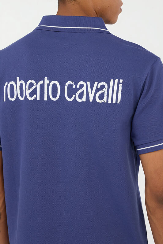RC Polo Bleu À Logo Black QOT64B-KB001