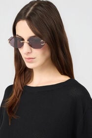 RC Occhiale da sole Roberto Cavalli Fang Collection TOTAL ROSE GOLD PD1326-PD192
