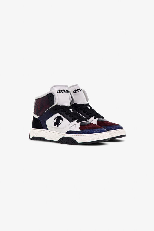 RC High-Top Sneakers RC High-Top Sneakers Black/White TRS029-PZ13A
