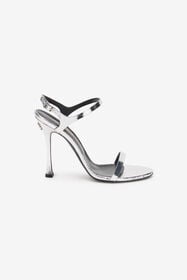 RC Silver High Heel Sandal SILVER SOS00Q-PZ296