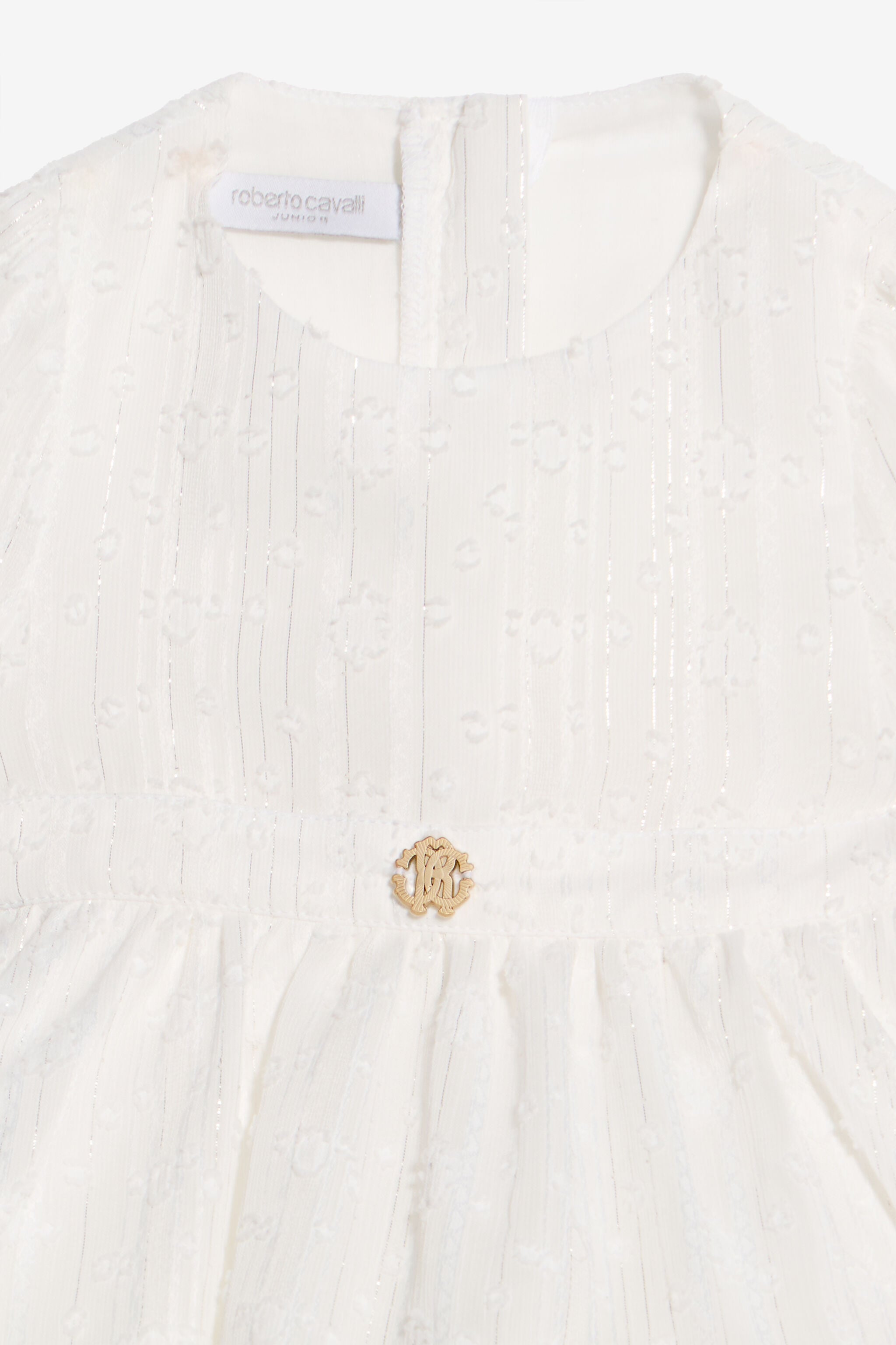 JU Jacquard Dress In Milky White JU Jacquard Dress In Milky White MILKY WHITE WJT112-DJ001
