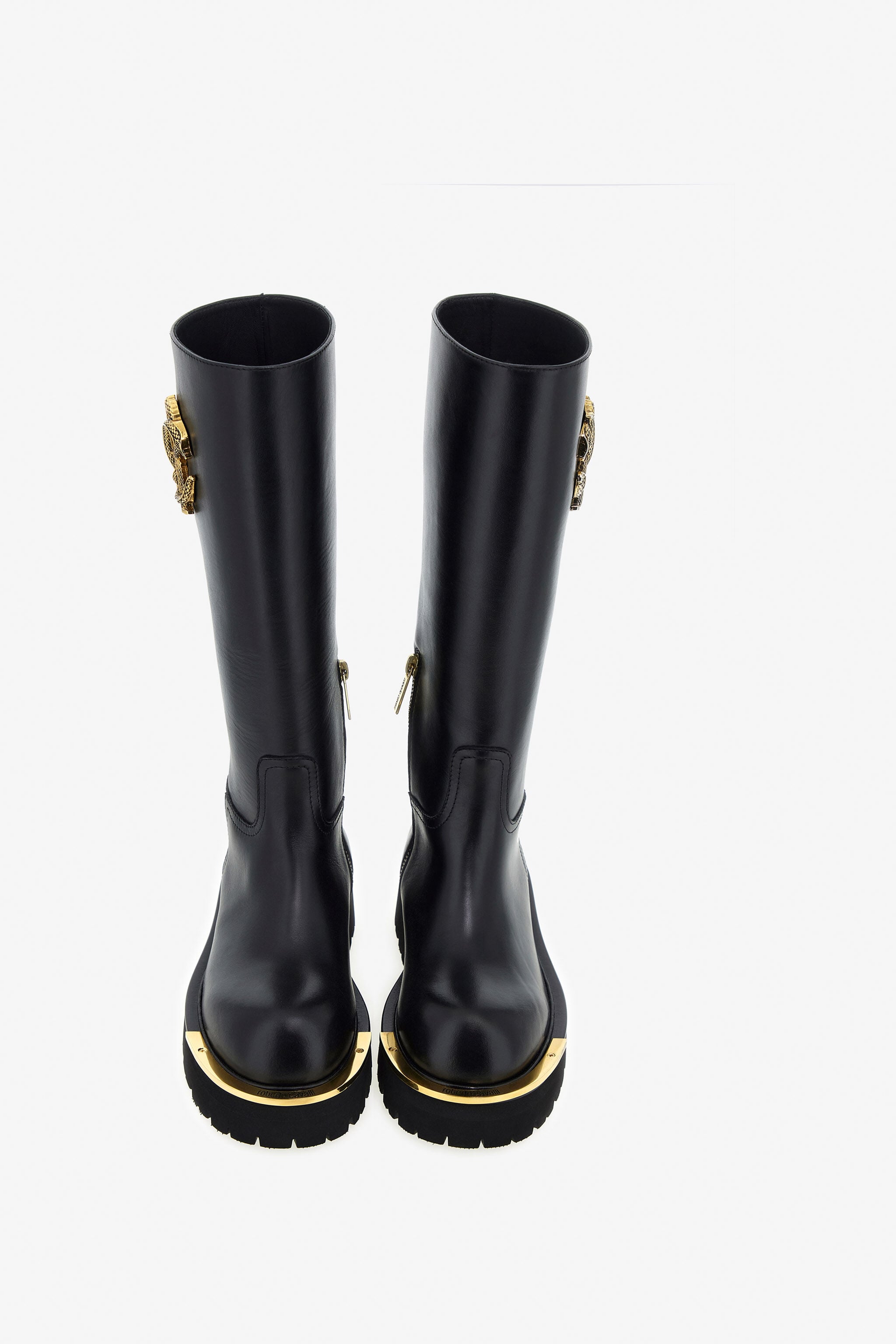 RC Logo-Embellished Boots RC Logo-Embellished Boots Black TKS112-PZ965