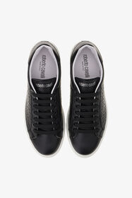RC Sneakers low-top nere goffrate Nero SRS034-PZA90