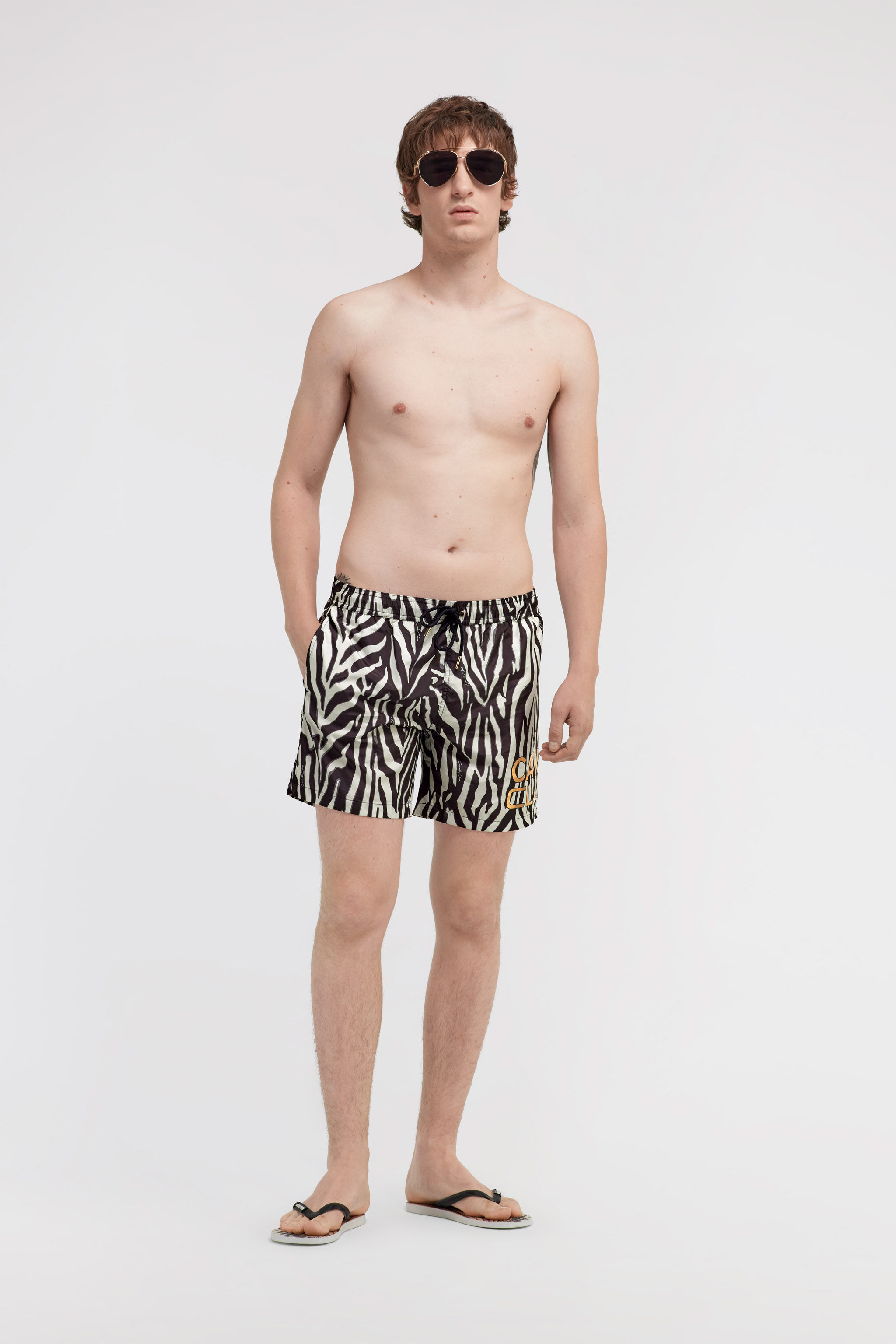 CL Zebra print swim trunks CL Zebra print swim trunks White SXH00A-5LN02