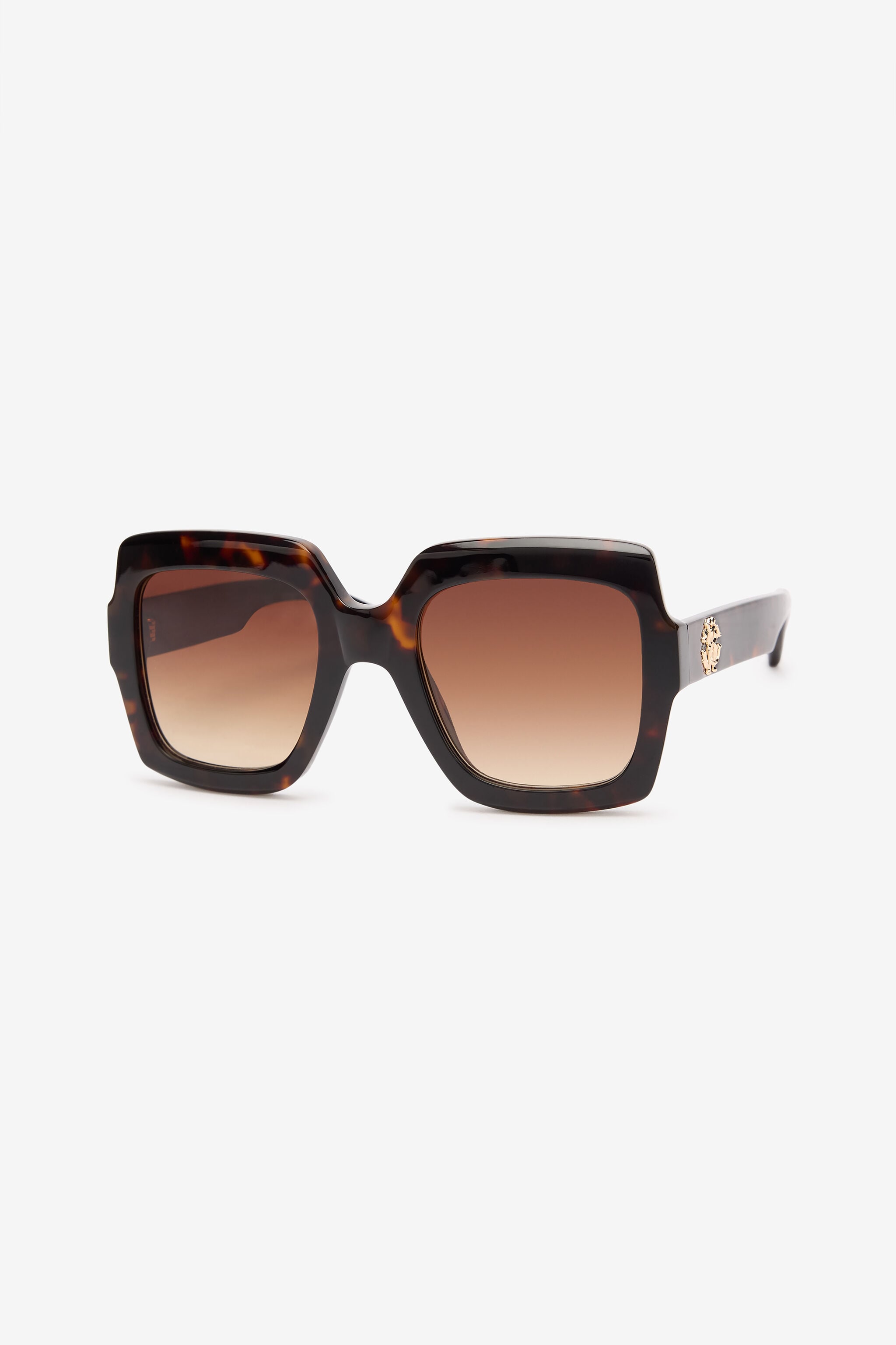 RC Square Sunglasses with RC Monogram RC Square Sunglasses with RC Monogram Braun SALD42-ID153