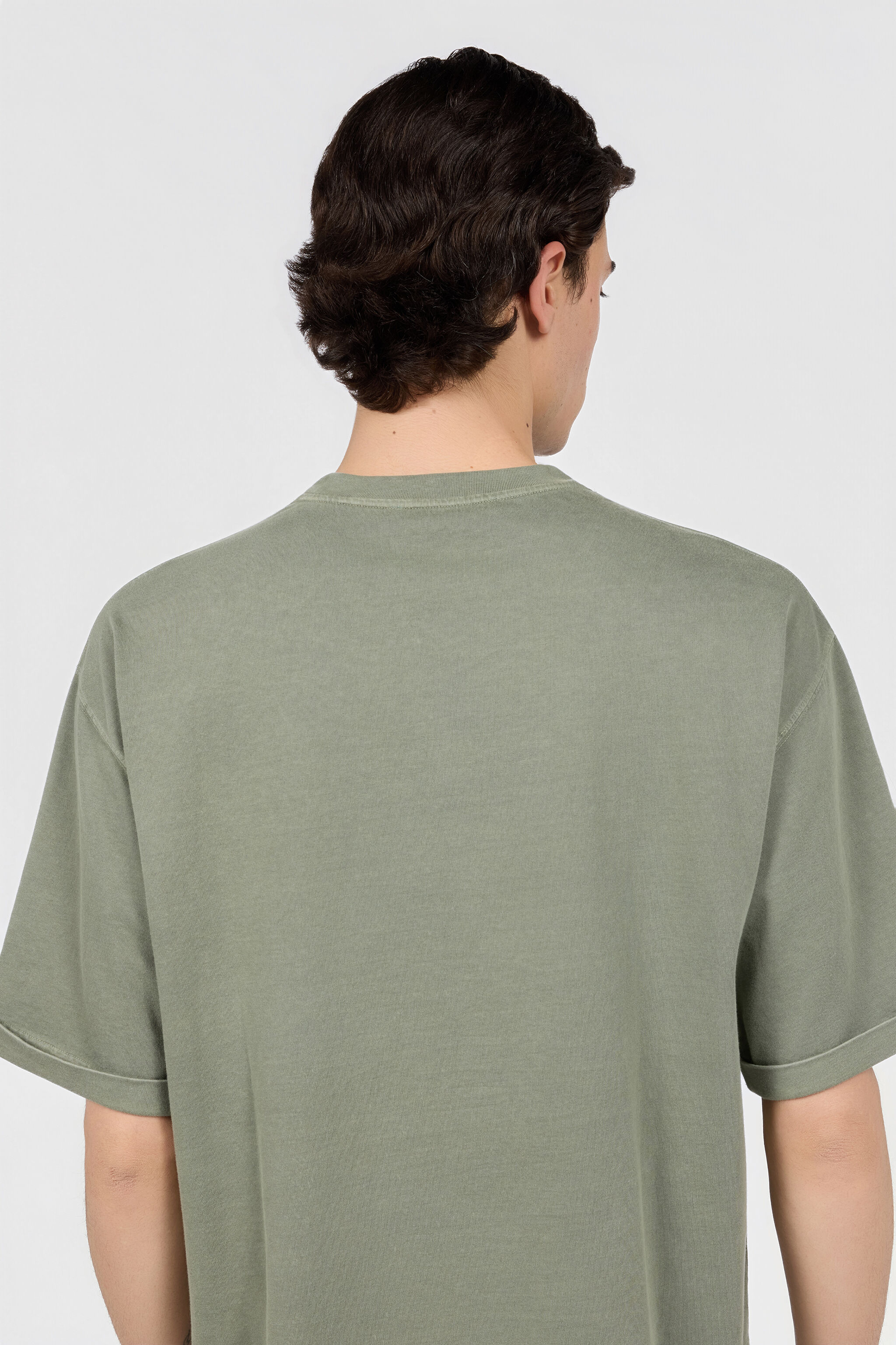 RC Sage Green T-Shirt With Embroidered Snake RC Sage Green T-Shirt With Embroidered Snake SAGE XNT62F-JD060