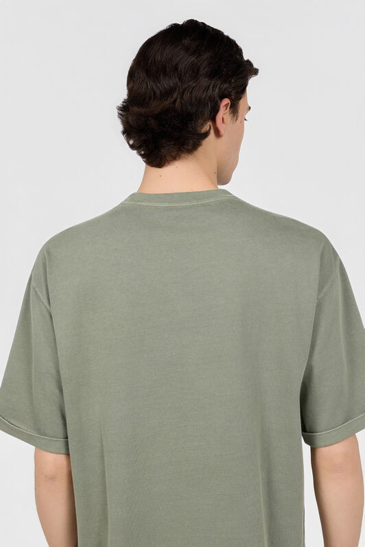 RC Sage Green T-Shirt With Embroidered Snake RC Sage Green T-Shirt With Embroidered Snake SAGE XNT62F-JD060
