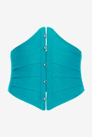 RC Corset with hooks Light blue RKM650-MG011