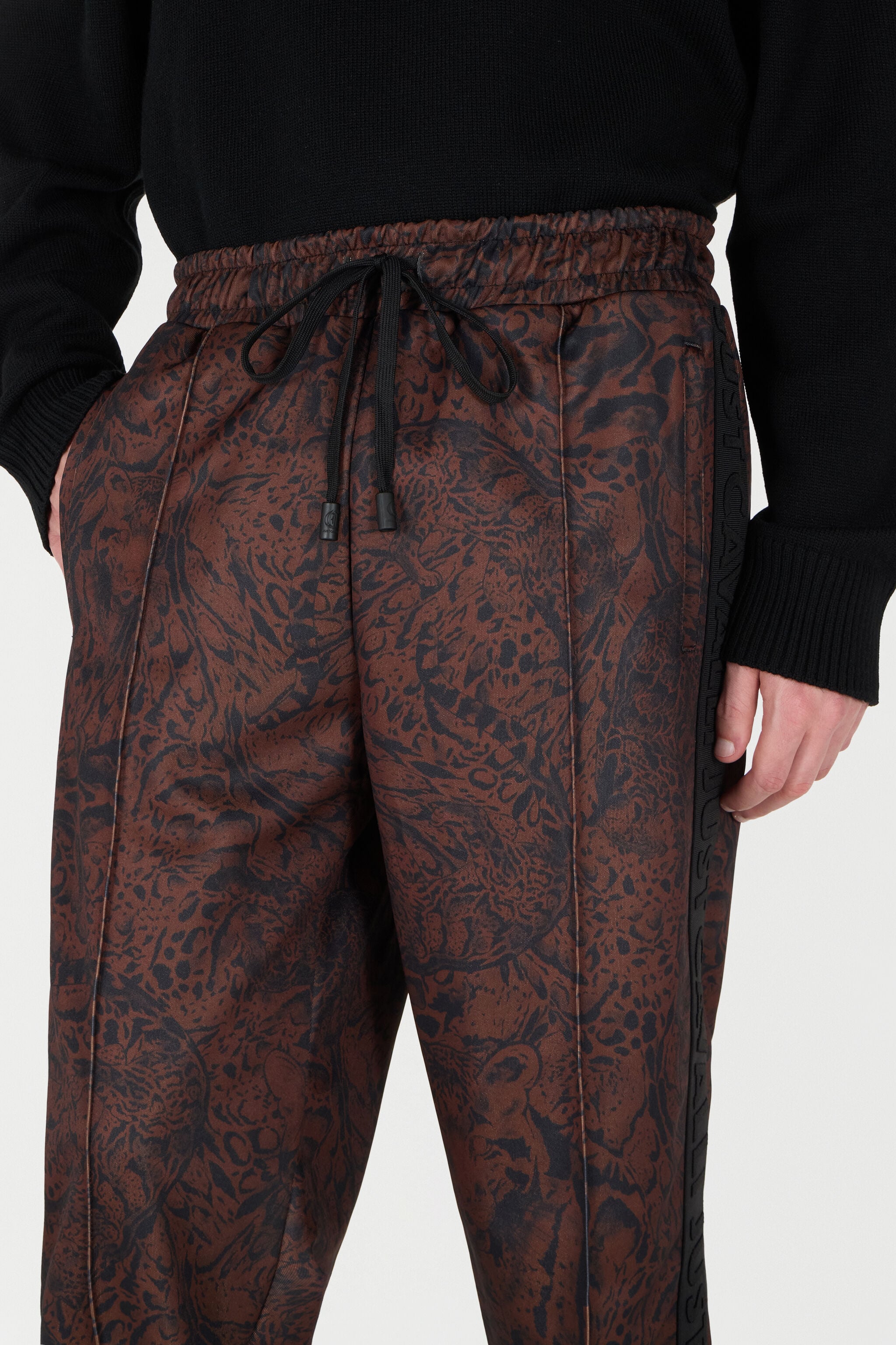 JC Pants With Jaguar Print JC Pants With Jaguar Print Purple TFT006-TF007