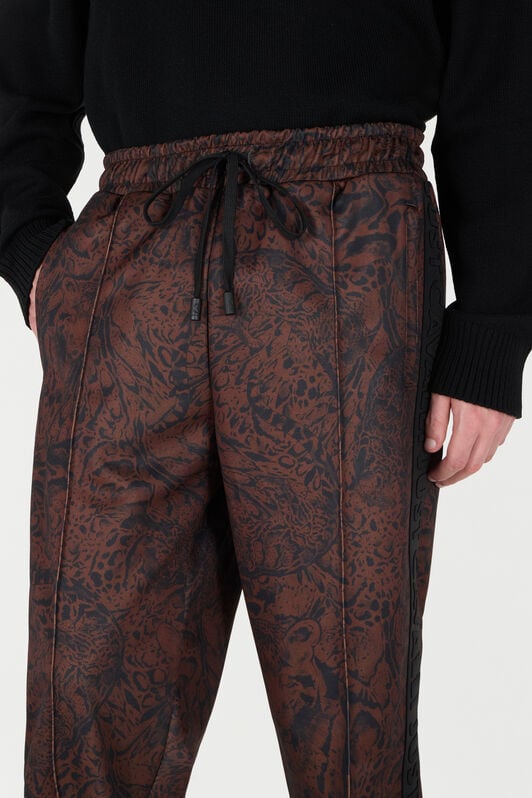 JC Pants With Jaguar Print JC Pants With Jaguar Print Purple TFT006-TF007
