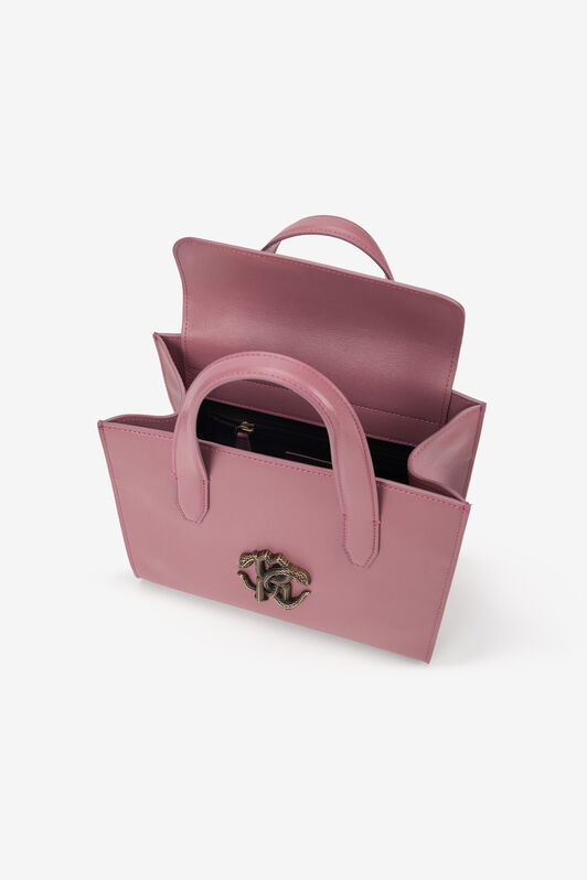 RC Antique Pink Shoulder Bag With RC Monogram RC Antique Pink Shoulder Bag With RC Monogram ANTIQUE ROSE TOB00A-PZC11