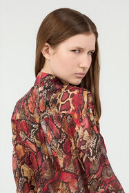 JC Camicia Con Stampa Python EMBERGLOW UFT147-UF213