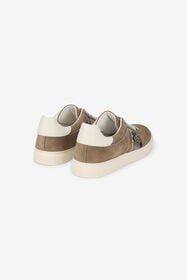 RC Baskets en daim avec imprimé Python LIGHT BROWN SOS00N-PC296