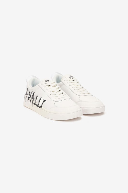 JC Zapatillas Con Logotipo Grafiti JC Zapatillas Con Logotipo Grafiti Blanco UFS022-UF297