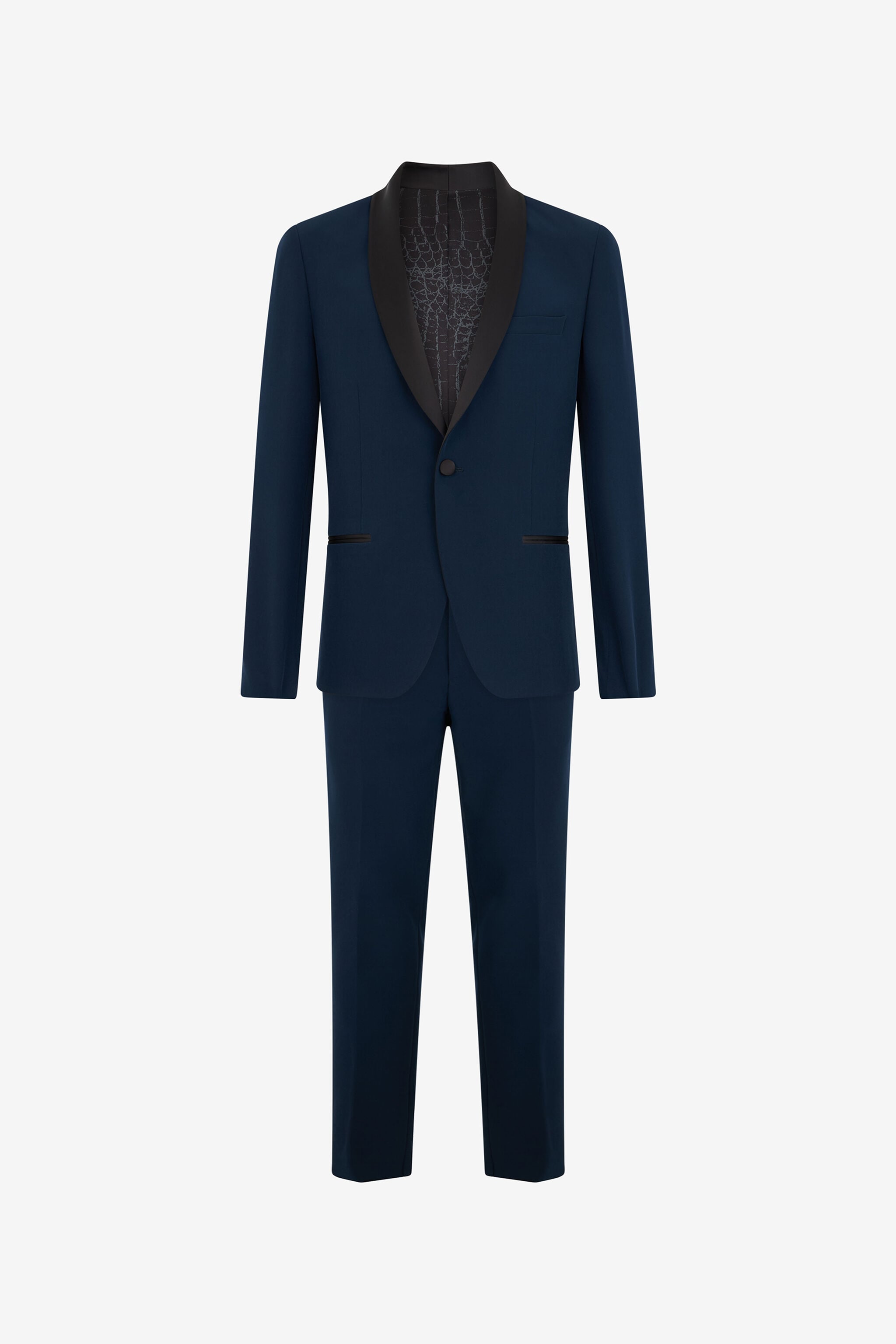 RC Costume Avec Veste À Un Bouton NAVY/BLACK OOT40O-VI042