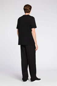 JC Just Cavalli Logo-Print Cotton T-Shirt BLACK Q61274-Q0177