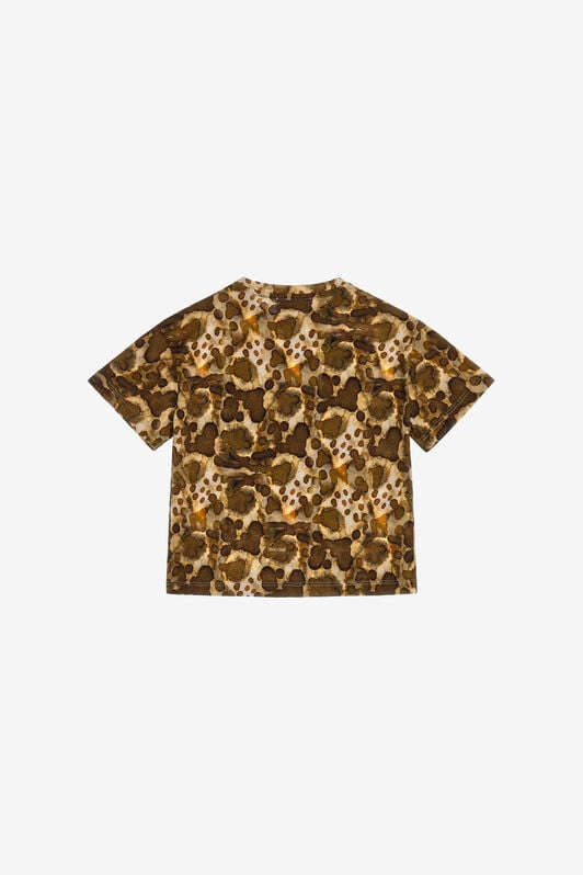 JU Jungle Print T-Shirt JU Jungle Print T-Shirt Light brown SJT613-JFI76