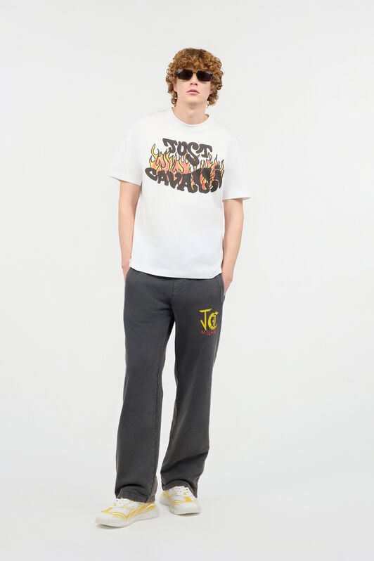 JC Joggers With Branded Detailing JC Joggers With Branded Detailing Black UFT001-UF015