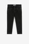 JU Logo-patch straight-leg jeans JU Logo-patch straight-leg jeans Black RJJ208-DS015