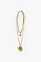 RC Collier Double Avec Pendentif Rayon D'Or RC Collier Double Avec Pendentif Rayon D'Or Or VKG002-AM021