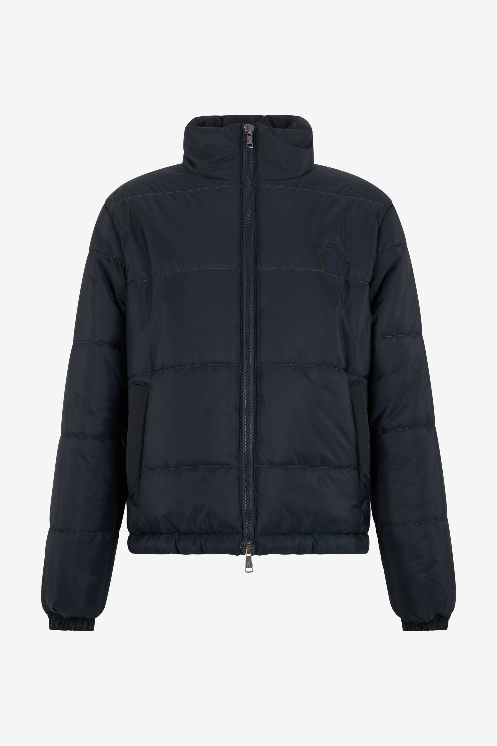 RC Marineblaue Steppjacke mit Stehkragen und Reißverschluss RC Marineblaue Steppjacke mit Stehkragen und Reißverschluss DENIM TOT40D-FT143