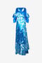 RC Robe Longue Imprimée Stretto di Messina RC Robe Longue Imprimée Stretto di Messina Bleu UWT104-RYN94
