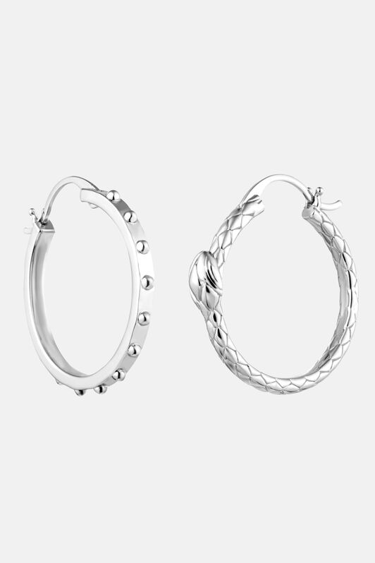 JC Just Cavalli Earrings JC Just Cavalli Earrings Argent RALT17-IT126