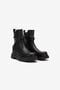 JC Combat Boots With Strap And JC Monogram JC Combat Boots With Strap And JC Monogram Black TFS036-TF269