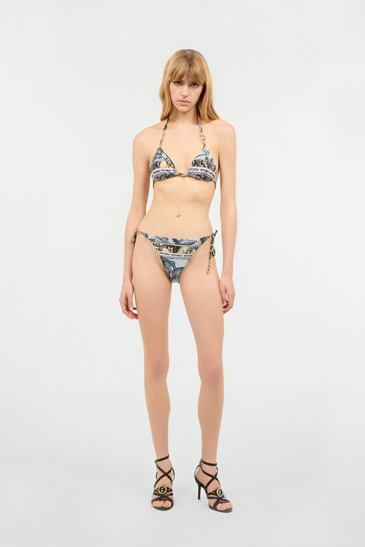JC Bikini With All-Over Print Light blue UFM023-UF273