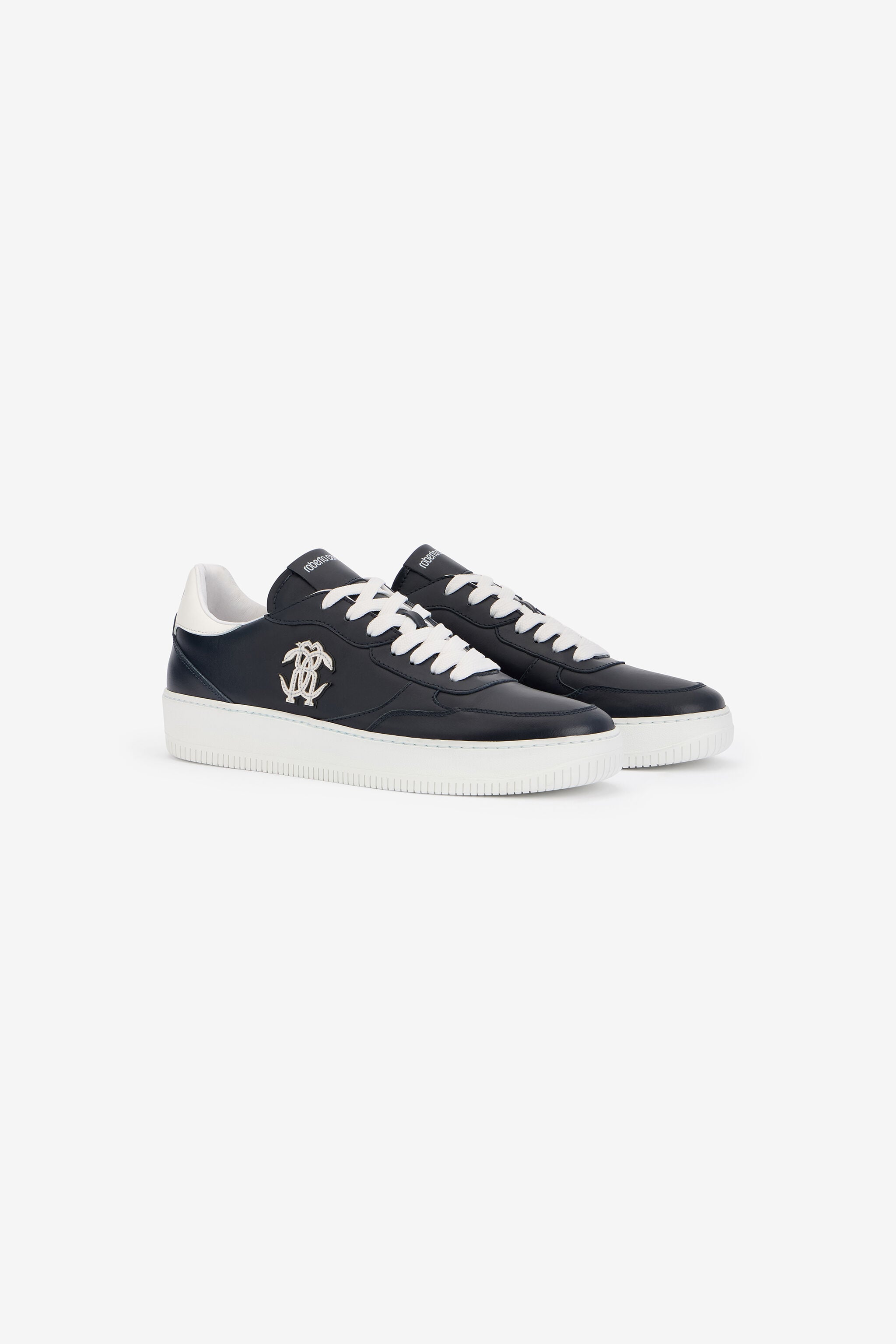 RC Blue Sneaker with Monogram RC RC Blue Sneaker with Monogram RC BLUE QOS00D-PZ099