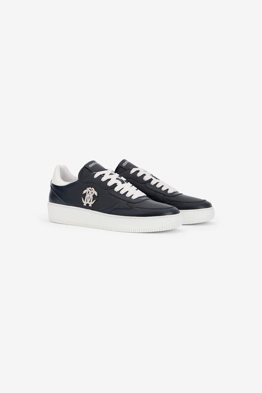 RC Blue Sneaker with Monogram RC RC Blue Sneaker with Monogram RC BLUE QOS00D-PZ099