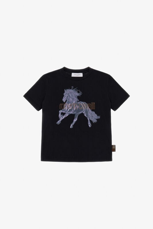 RC T-shirt imprimé RC T-shirt imprimé Noir TJT60Q-JD001