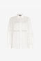 RC Cut.out embroidered shirt White QKT701-CH030