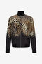 RC Jaguar Skin print bomber jacket RC Jaguar Skin print bomber jacket Light Brown SRT460-5RL43