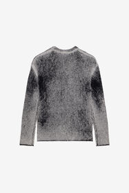 JU Ombré-Strickpullover BLENDED GREY/BLACK XJM60L-LK001