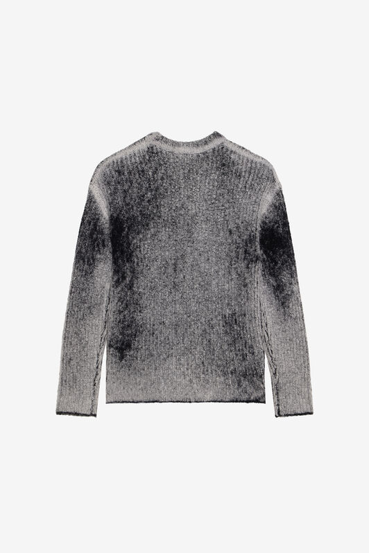 JU Ombré-Strickpullover JU Ombré-Strickpullover BLENDED GREY/BLACK XJM60L-LK001