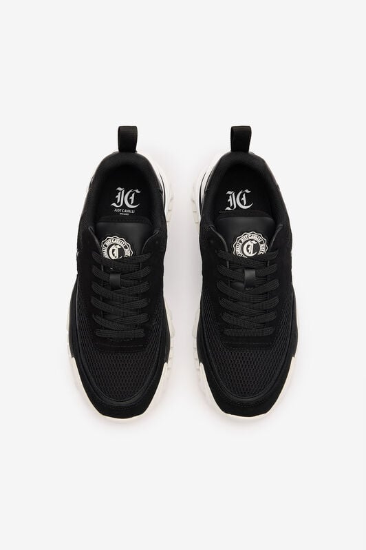 JC Sneakers with Inserts and Logo JC Sneakers with Inserts and Logo Black TFS029-TF262