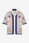 JC Chemise à Imprimé Tropical Garden JC Chemise à Imprimé Tropical Garden OFF WHITE WFM008-WF156