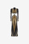 RC Robe Maxi Imprimé Ray Of Gold RC Robe Maxi Imprimé Ray Of Gold Or RWT103-LNI12