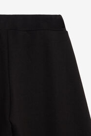 JU Schwarze Wide-Leg-Hose BLACK XJT21Y-CF050