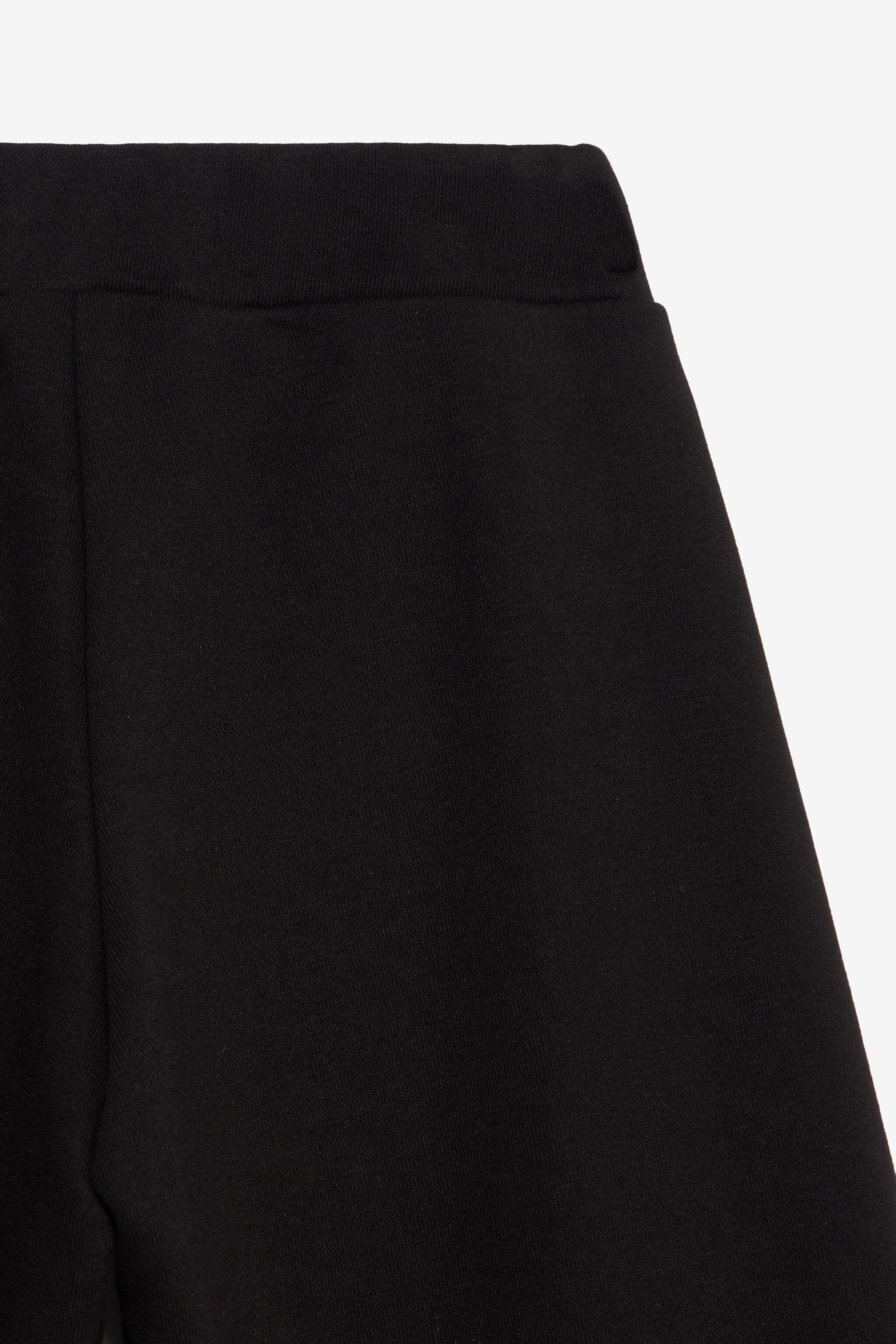 JU Schwarze Wide-Leg-Hose JU Schwarze Wide-Leg-Hose BLACK XJT21Y-CF050