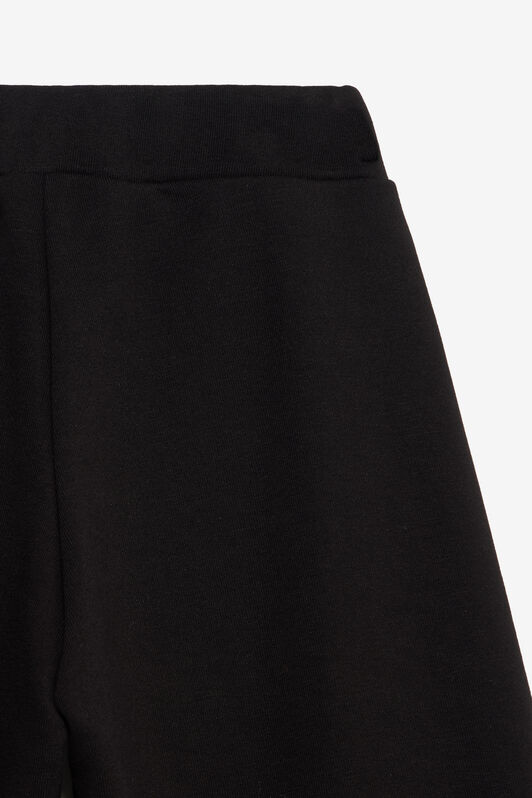 JU Schwarze Wide-Leg-Hose JU Schwarze Wide-Leg-Hose BLACK XJT21Y-CF050