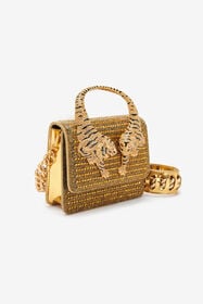 RC Mini Roar Bag With Crystals RC Mini Roar Bag With Crystals Gold SKB025-PZC98