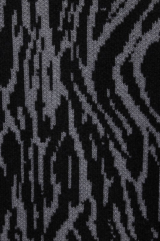 RC Animalier Jacquard Cardigan RC Animalier Jacquard Cardigan BLACK ROM90F-MSS30