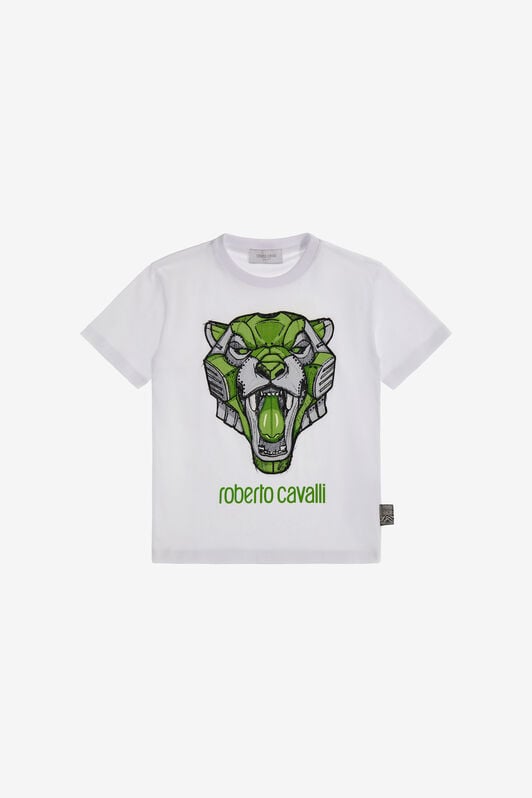 JU T-shirt with Logo and print JU T-shirt with Logo and print White SJT645-JD001