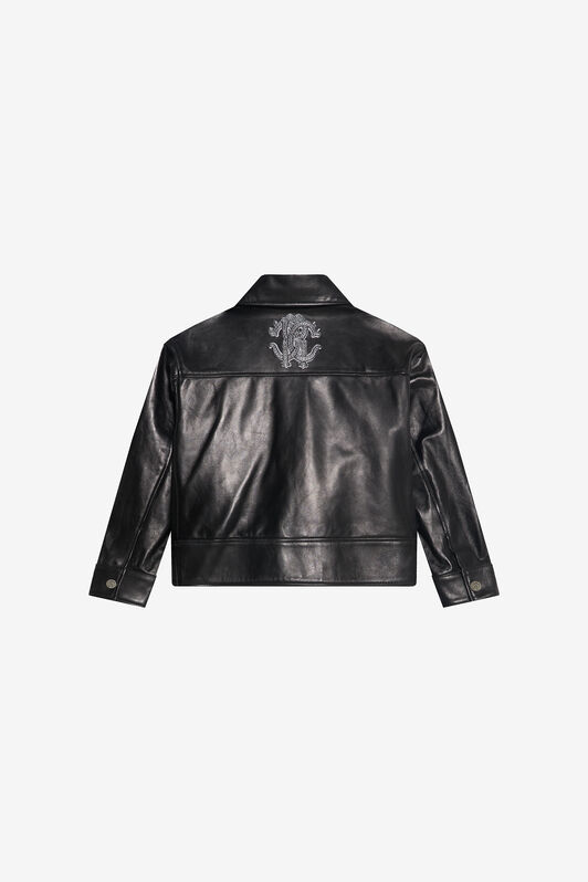 JU Lederjacke JU Lederjacke BLACK/P.G. XJP40C-PN001
