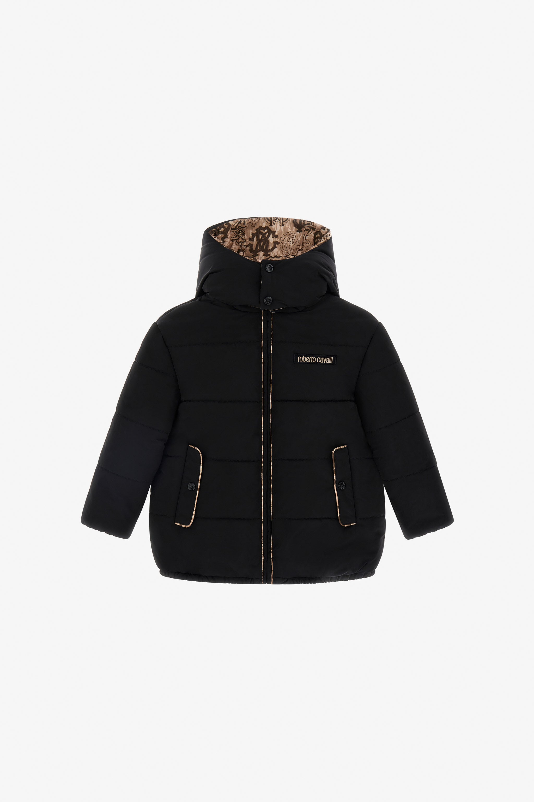 JU Chaqueta con Logo RC Negro TJT40E-SB001